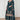 Eugeniya Belousova Teal Color Chinon Fabric Tempting Palazzo Suit