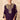 Georgette Embroidered Work Purple Designer Suit