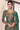 Chinon Green Salwar Suit Set With Dupatta