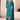 Festive Wear Teal Color Fabulous Salwar Suit In Chinon Fabric
