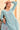 Embroidered Cyan Cotton Designer Readymade Straight Cut Dress