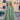 Sea Green Color Embroidered Work On Georgette Fabric Beatific Lehenga