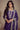 Embellished Purple Color Sangeet Wear Chinon Fabric Readymade Palazzo Suit