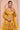 Tempting Yellow Color Georgette Anarkali Suit With Floral Printed Work