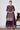 Stylish Purple Color Chinon Fabric Readymade Embroidered Palazzo Suit