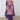 Eugeniya Belousova Charming Pink Color Chinon Fabric Palazzo Suit