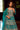Teal Heavy Embroidery Work Georgette Readymade Sharara Top Lehenga