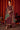Brown Color Viscose Fabric Embroidery Work Function Wear Designer Long Straight Cut Dress