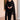 Black Embroidered Readymade Designer Suit