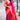Rani Color Glorious Bandhani Style Printed Art Silk Saree