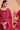 Classic Rani Color Embroidered Salwar Suit In Fancy Fabric