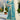 Shimmering Cyan Traditionals Wedding Function Saree With Readymade Blouse