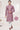 Traditional Lavender Color Jacquard Fabric Kurta Pyjama For Men