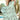 Fancy Fabric Digital Printed Sea Green Festive Wear Kurti With Palazzo