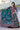 Incredible Digital Printed Dola Silk Fabric Teal Color Readymade Anarkali Suit