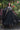 Glorious Black Color Viscose Fabric Readymade Gown With Dupatta