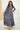 Navy Blue Georgette Printed Readymade Kids Long Gown