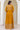 Mustard Embroidered Work Readymade Anarkali Gown With Dupatta
