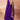 Excellent Georgette Fabric Purple Color Readymade Anarkali Suit With Embroidered Work