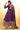 Charismatic Embroidered Georgette Readymade Salwar Suit In Purple Color