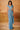 Cyan Color Hand Work Glamorous Function Wear Organza Saree