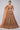 Solid Net Fabric Sequins Work On Lehenga In Brown Color