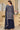 Embroidered Work Navy Blue Color Georgette Fabric Beauteous Palazzo Suit