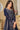Embroidered Work Navy Blue Color Georgette Fabric Beauteous Palazzo Suit