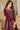 Sober Maroon Color Georgette Fabric Palazzo Suit With Embroidered Work