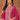 Chinon Fabric Palazzo Salwar Suit In Rani Color