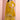 Embroidered Yellow Palazzo Salwar Kameez In Art Silk Fabric