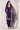 Purple Art Silk Punjabi Style Salwar Kameez With Dupatta