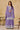 Purple Chinon Palazzo Suit With Dupatta