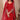 Premium Red Art Silk Flared Anarkali Suit With Dupatta