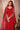 Premium Red Art Silk Flared Anarkali Suit With Dupatta