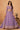Embroidered Wedding Wear Lehenga Choli In Purple Organza Fabric