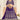 Festive Wear Purple Embroidered Georgette Lehenga Choli
