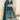 Teal Festive Wear Embroidered Georgette Lehenga Choli For Women
