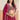 Embroidered Georgette Lehenga Choli In Rani Color