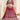 Embroidered Georgette Lehenga Choli In Rani Color