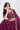 Art Silk Magenta Designer Embroidered Function Wear Lehenga