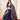 Navy Blue Art Silk Sangeet Function Lehenga Choli For Women