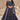 Dazzling Velvet Fabric Navy Blue Color Anarkali Salwar Kameez