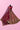 Pink Color Awesome Thread Embroidred Velvet Fabric Bridal Lehenga