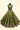 Green Color Designer Bridal Lehenga Choli With Weaving Work Banarasi Silk Fabric