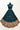 Teal Color Silk Fabric Sequins Designs Glamorous Look Lehenga