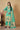 Attractive Cyan Color Weaving Work Festive Wear Suit