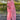 Organza Pink Excellent Embroidered Work Saree With Blouse