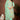 Excellent Organza Fabric Sea Green Color Readymade Salwar Suit
