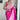 Georgette Fabric Excellent Pink Color Tow Tone Saree